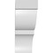 Ekena Millwork 3-in. W x 8-in. D x 8-in. H Valencia Architectural Grade PVC Knee Brace BRCP03X08X08VAL - alternate 2